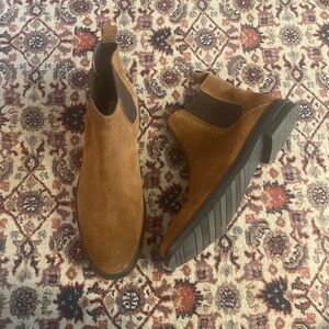 Steve Madden Chelsea Brown Suede Boots-Size 11.5